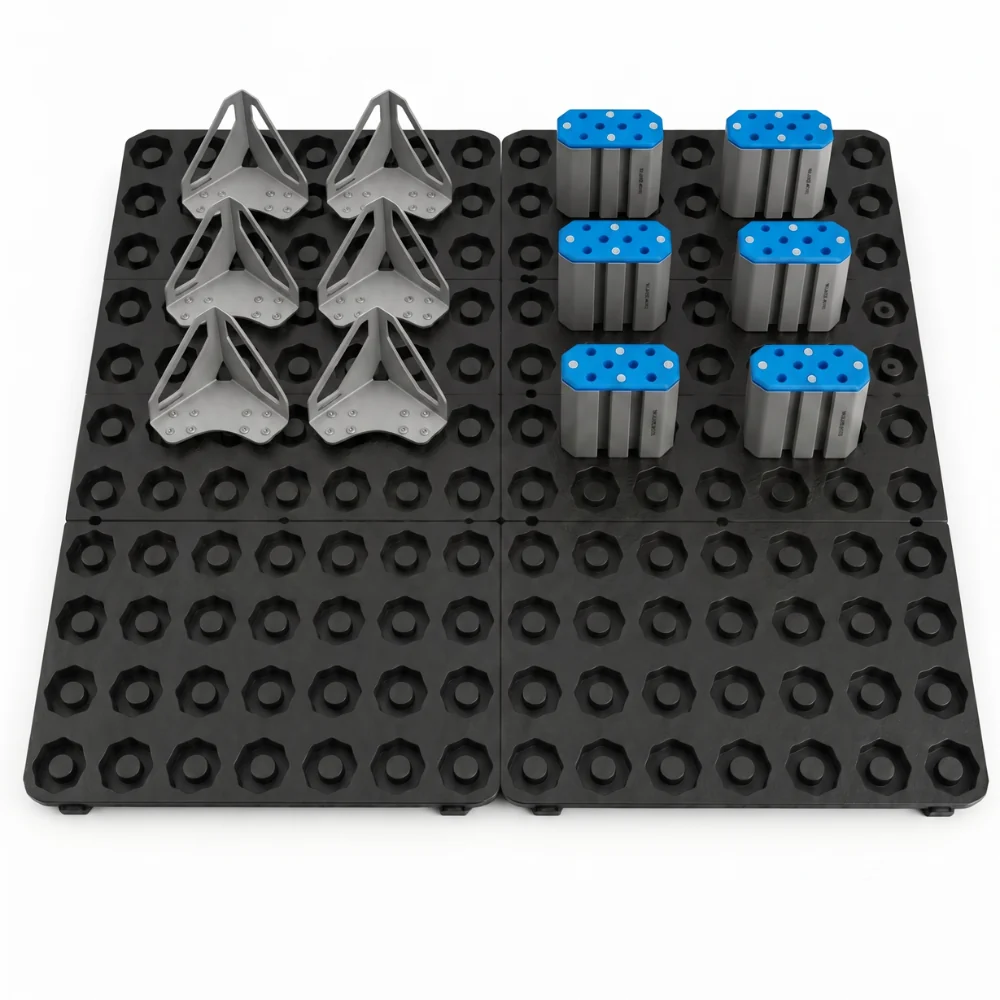 Pack Truckblocs® 20 Tapis + 12 Blocs de Maintien